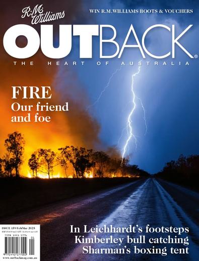 R.M. Williams OUTBACK Magazine cover