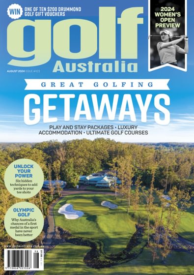 Golf Australia magazine cover