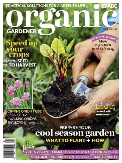 ABC Organic Gardener magazine cover