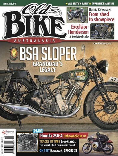 Old Bike Australasia magazine cover