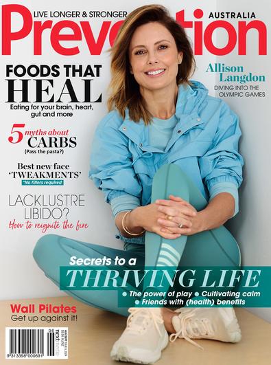 Prevention magazine cover