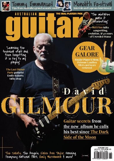 Australian Guitar magazine cover