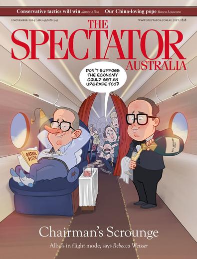 The Spectator Australia magazine cover