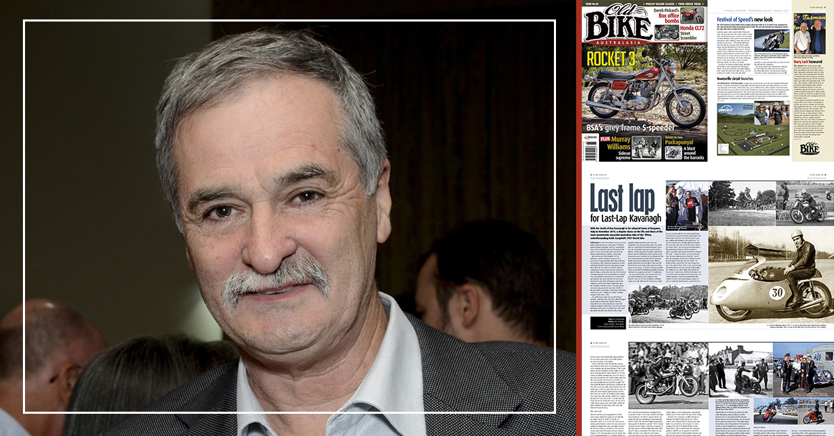 Meet the Editor of Old Bike Australasia magazine... Jim ...