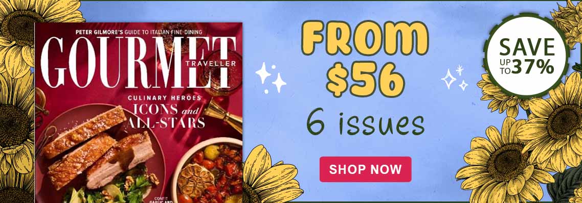 Save up to 37% with Gourmet traveller