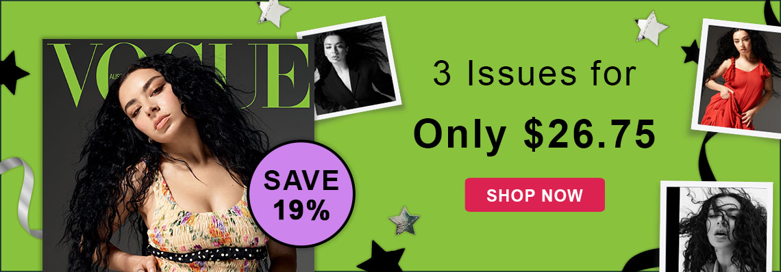 Discover Vogue Australia: 3 Issues for Only $26.75 – Save 19% Today!