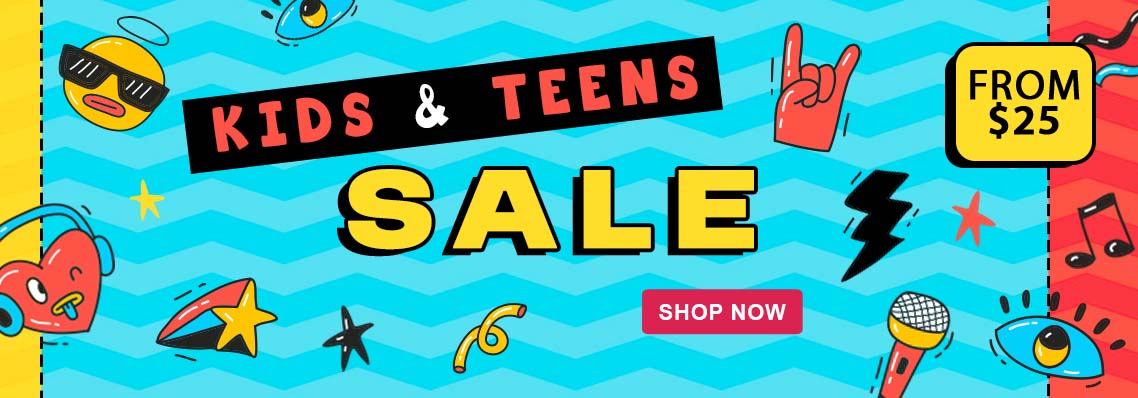 Kids & Teens Sale, from $25